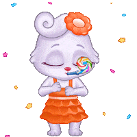 Celebrate New Year Sticker by Lucas and Friends by RV AppStudios