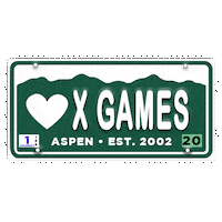 Colorado Plate Sticker by X Games 