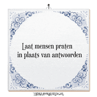 Humor Respect Sticker by Tegelspreuken.nl