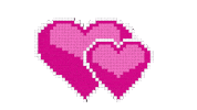I Love You February 14Th Sticker by OpticalArtInc.