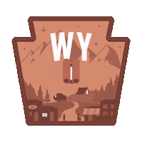 Wy Sticker by Travel Wyoming