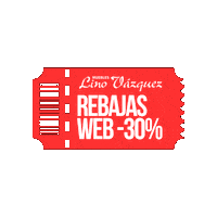 Oferta Rebaja Sticker by Muebles Lino Vazquez