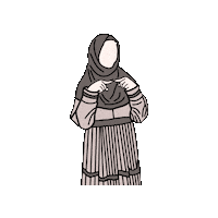 singlelillah cute beautiful islam muslim Sticker