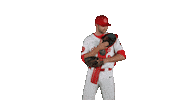 Pitcher Homerun Sticker by Winnipeg Goldeyes Baseball Club