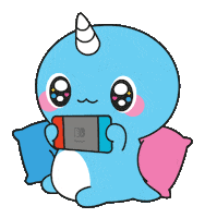 Chilling Nintendo Switch Sticker by Naru Naru