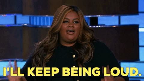 Ill Keep Being Loud Nicole Byer GIF by ABC Network