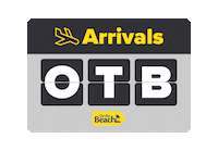 Flying Canary Islands Sticker by On the Beach