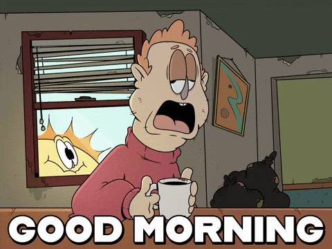 Sleepy Good Morning GIF by Fresh Cake