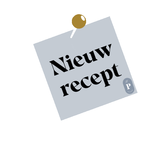 Recipe Nieuw Sticker by uitpaulineskeuken