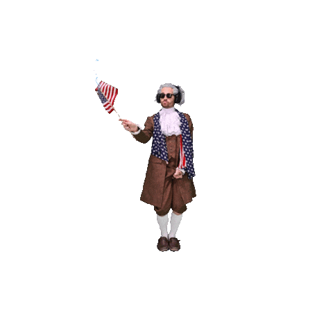 4Th Of July Magic Sticker