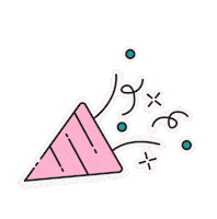 Party Icon Sticker