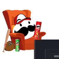 Happy Baseball Sticker by Pringles Korea