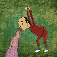 Art Vomiting GIF by Duilio Gatti
