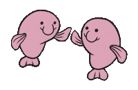 peachpoppy_co happy illustration pink weird Sticker