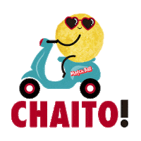 Risi_Oficial hola moto ciao saludo Sticker