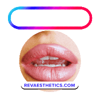 Lips Filler Sticker by REV Aesthetics