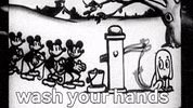 Black And White Water GIF by Fleischer Studios