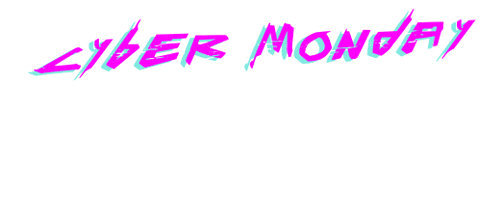 Cyber Monday Sticker by FuzzYard