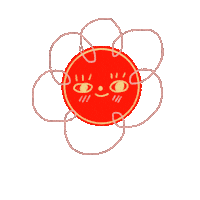 Flower Sticker