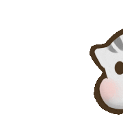 rainyrble hamster peek chubby 老鼠 Sticker