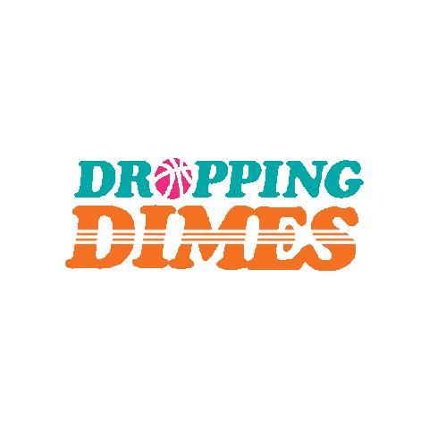 droppingdimes basketball nba podcast wnba Sticker