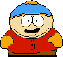 south park graphics STICKER