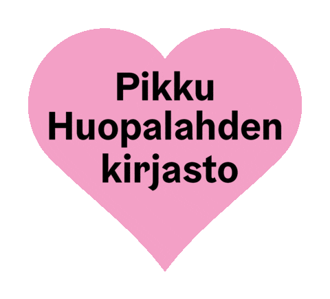 Rakas Sticker by Helsingin kaupunginkirjasto