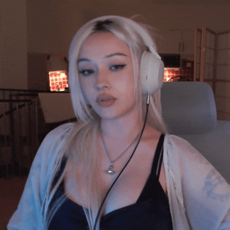 Cute Girl Flirting GIF