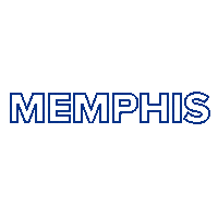 Memphis Tigers Sticker by University of Memphis