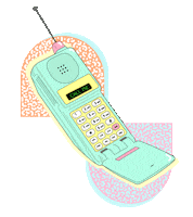 Call Me 90S Sticker