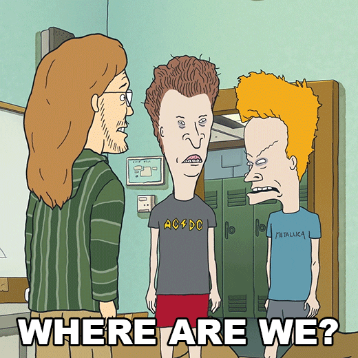 Confused Beavis And Butthead GIF by Paramount+