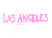 Los Angeles Pink Sticker by Jess
