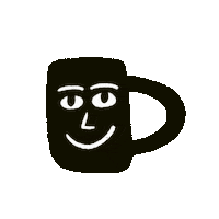 Cup Of Coffee Sticker by Please Enjoy This!