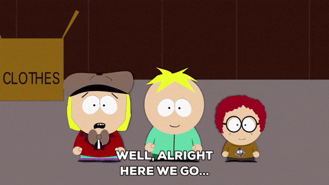 excited tra la la GIF by South Park 