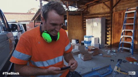 Channel 9 Blockheads GIF by The Block