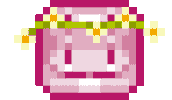 Summer Solstice Pixel Sticker by Pixibit ■ Ritratti grigliati