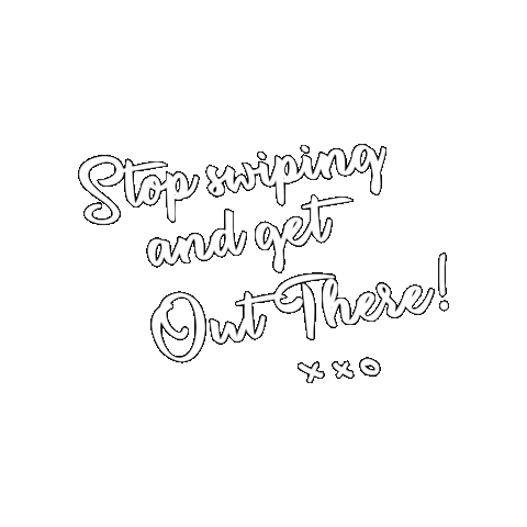 outthereapp love swipe romance dating Sticker