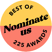 Nominate Baton Rouge Sticker by 225 Magazine