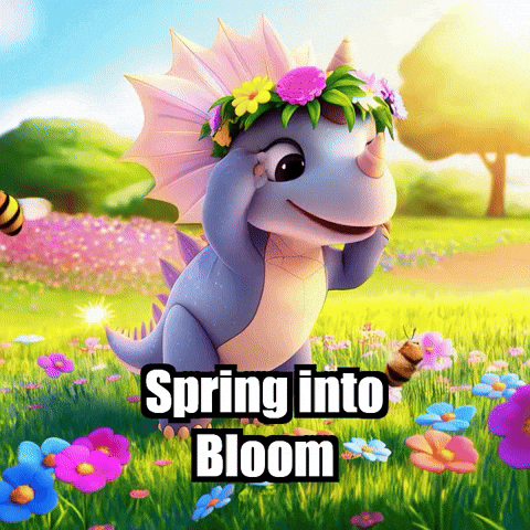 Flowers Spring GIF by Divineasaur