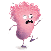 Happy Monster Sticker by Carlsen Kinderbuch