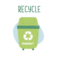 Earth Reduce Sticker by Staples Canada