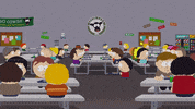 walking eating GIF by South Park 