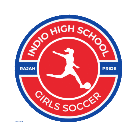 Girls Soccer Rajahs Sticker by Indio ASB