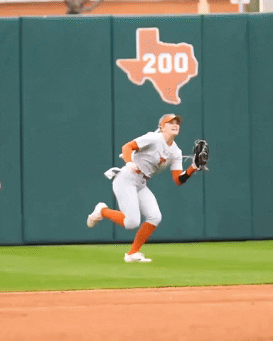 Slide Softball GIF by Texas Longhorns