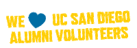 Volunteer Appreciation Sticker by UC San Diego