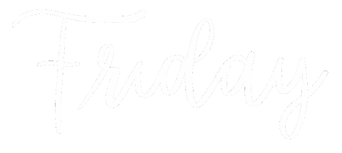 Friday Text Sticker