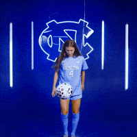 University Of North Carolina Soccer GIF by UNC Tar Heels