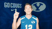 Sport Volleyball GIF by BYU Cougars