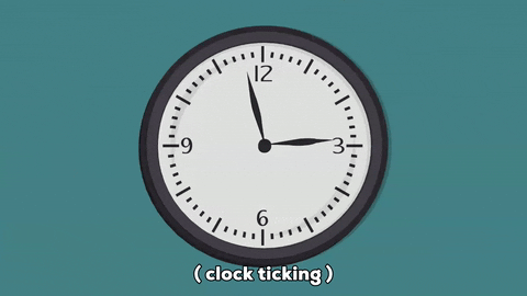 clock ticking GIF by South Park 