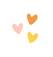 clairelapaillette love heart pink like Sticker